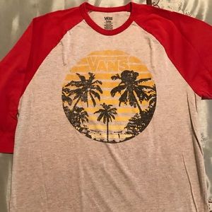 3/4 Sleeve Vans Shirt XL